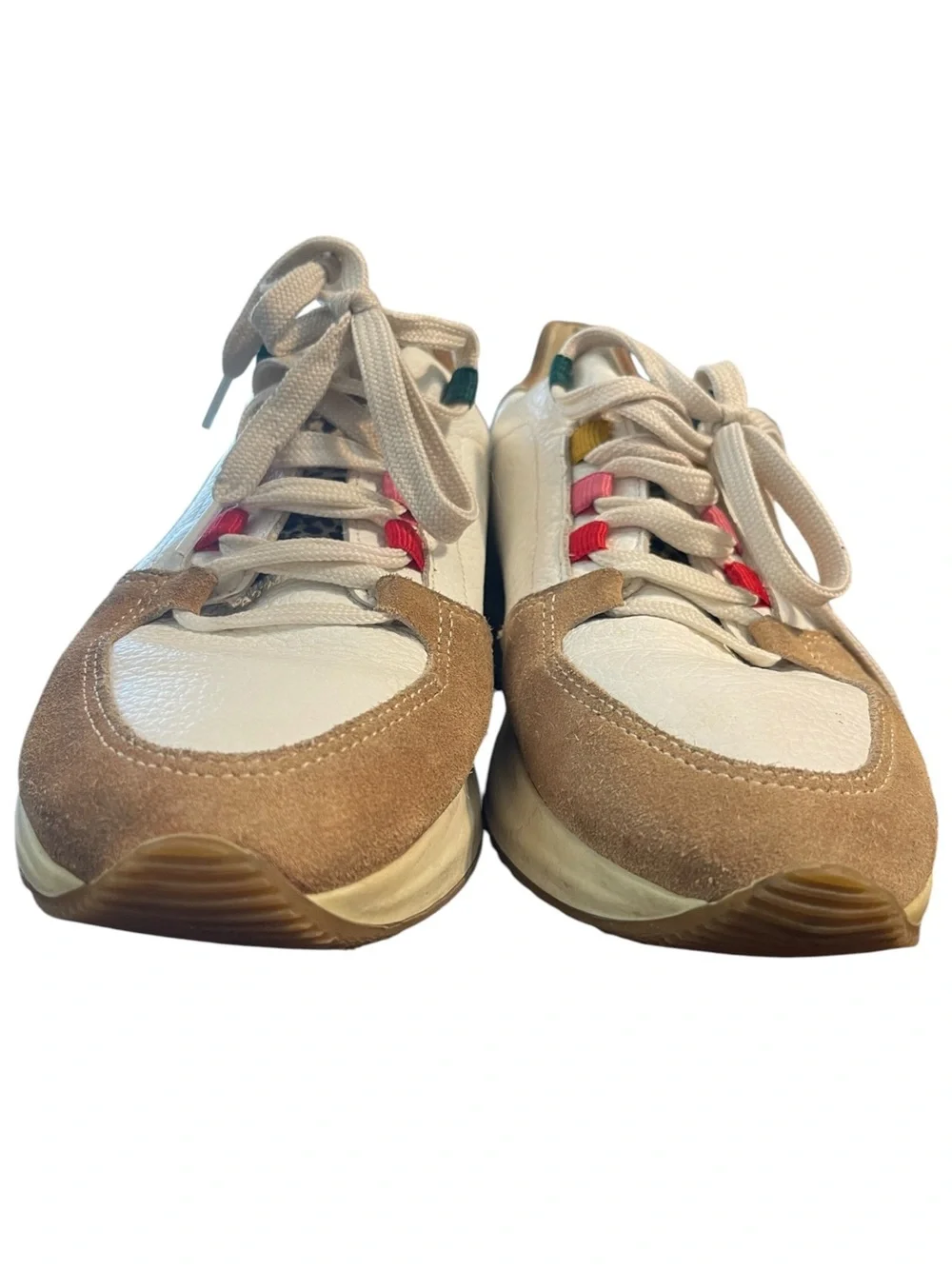 Boden Classic Trainer Multi Colorblock Sporty Chic Retro Runner Sneaker Size 37